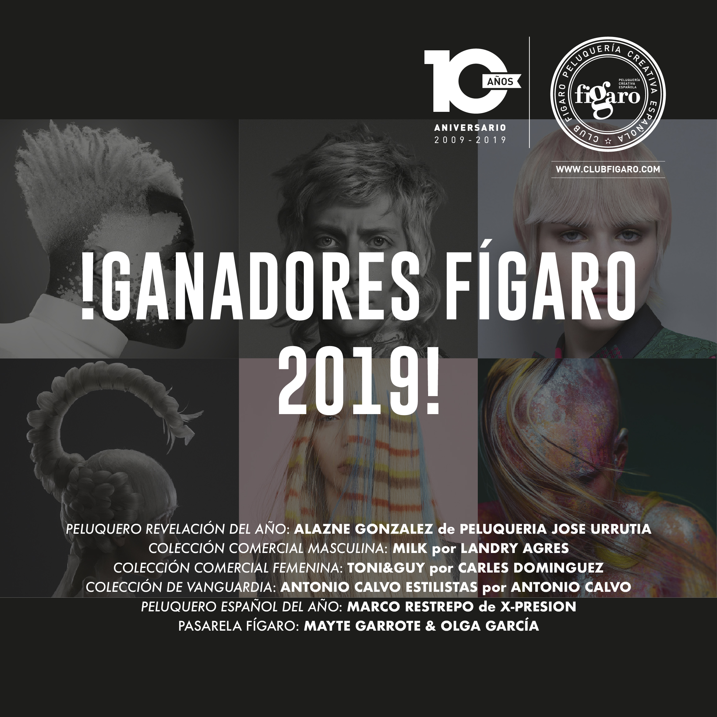 Se desvelan los ganadores de los Premios de la Peluquería Española en su décima edición