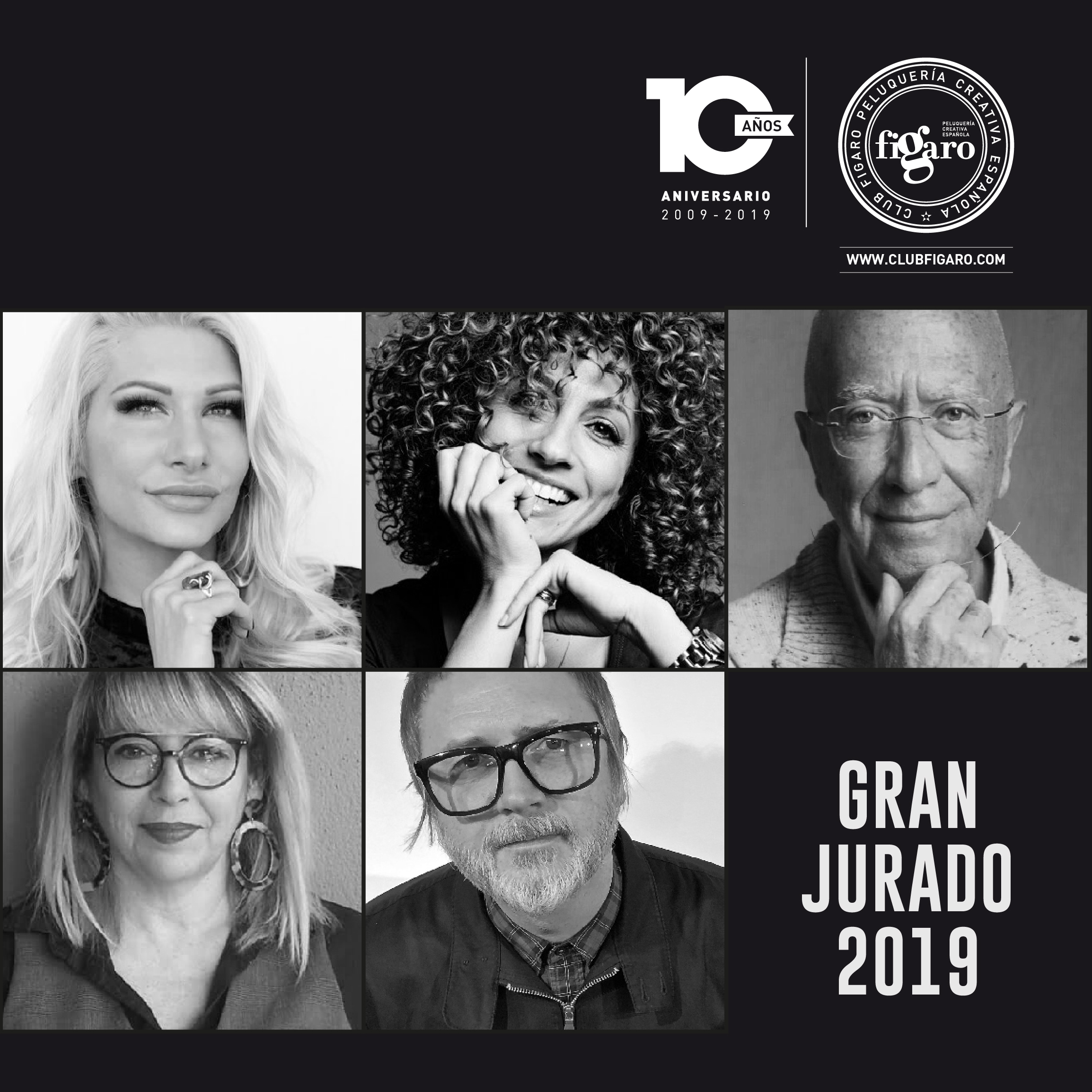 Club Fígaro anuncia el jurado de los Premios de la Peluquería Española en su décima edición