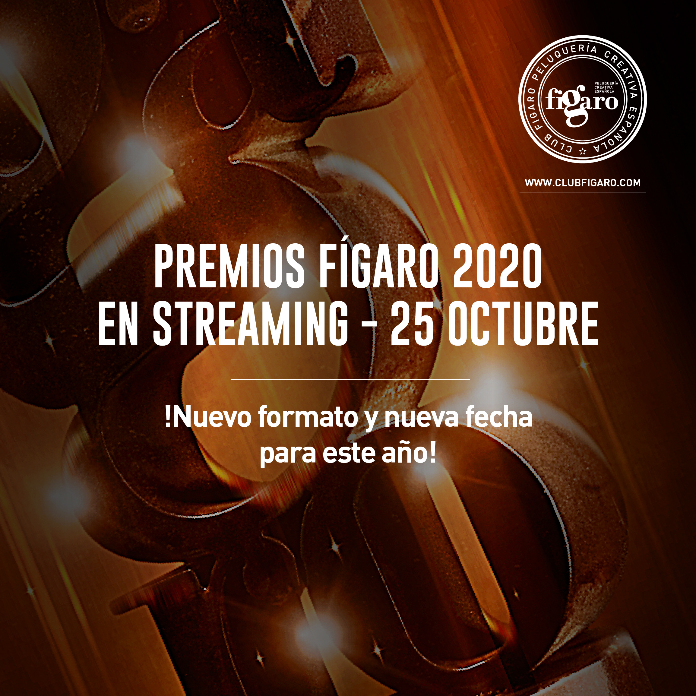 LOS PREMIOS FÍGARO ESTRENAN FORMATO STREAMING Y NUEVA FECHA